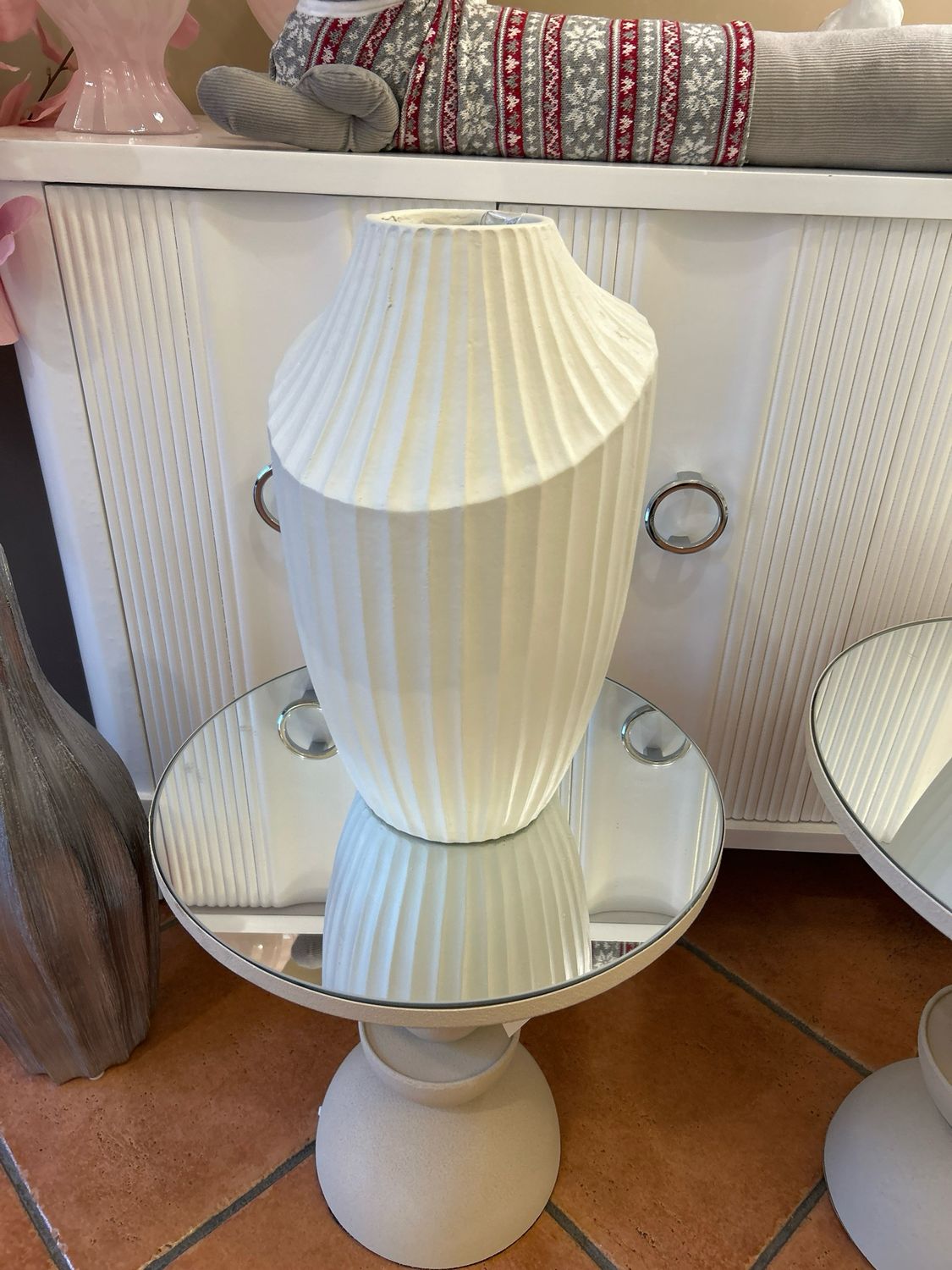 Vaso ice 22,5x38 col.bianco