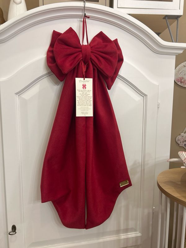 Fiocco velluto Rosso H 85cm Madam Fiocco’ Fiocco velluto Rosso H 85cm Madam Fiocco’