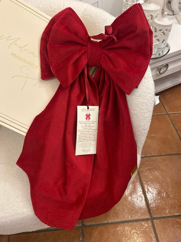 Fiocco Decorativo In Velluto rosso H65 Madam Fiocco ‘ Fiocco Decorativo In Velluto rosso H65 Madam Fiocco ‘