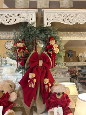 Natale Ghirlanda Teddy 50D Madame Fiocco Natale Ghirlanda Teddy 50D Madame Fiocco