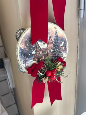 Tamburello Sogno Invernale Madame Fiocco ‘ cm 13,5 Tamburello Sogno Invernale Madame Fiocco ‘ cm 13,5