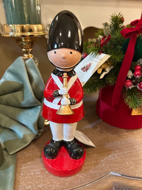 Soldatino con giacca rossa 28 cm