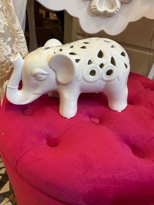 Elefante In Ceramica rifinito bene