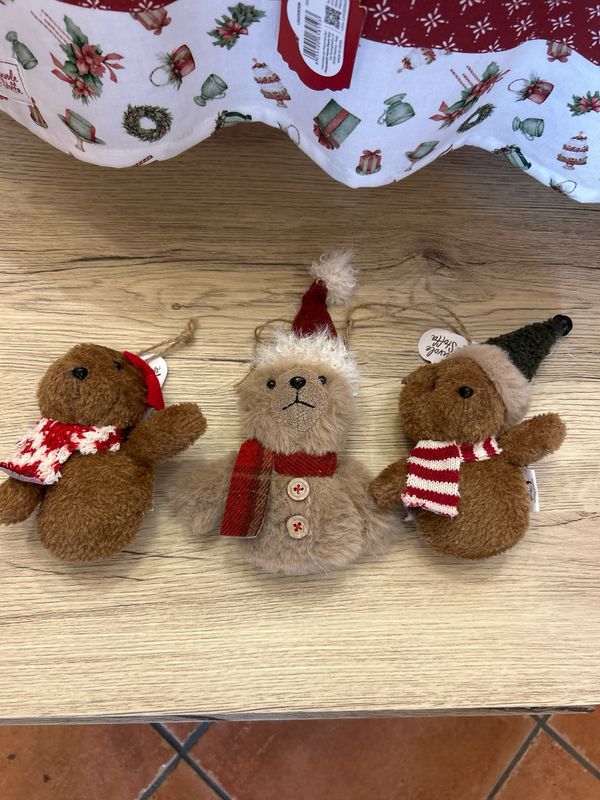 Orsetto Decoro misto nuvole di stoffa