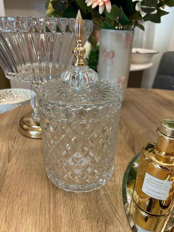 BARATTOLO in vetro H30 diam.25 L’arte di Nacchi