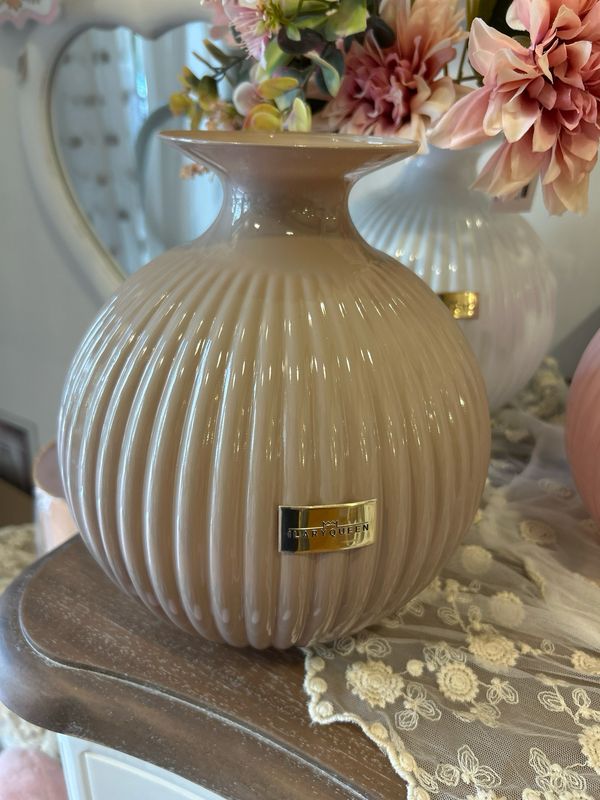 Vaso a sfera col.Tortora basic mis H 23 diam.18 Ilary Queen