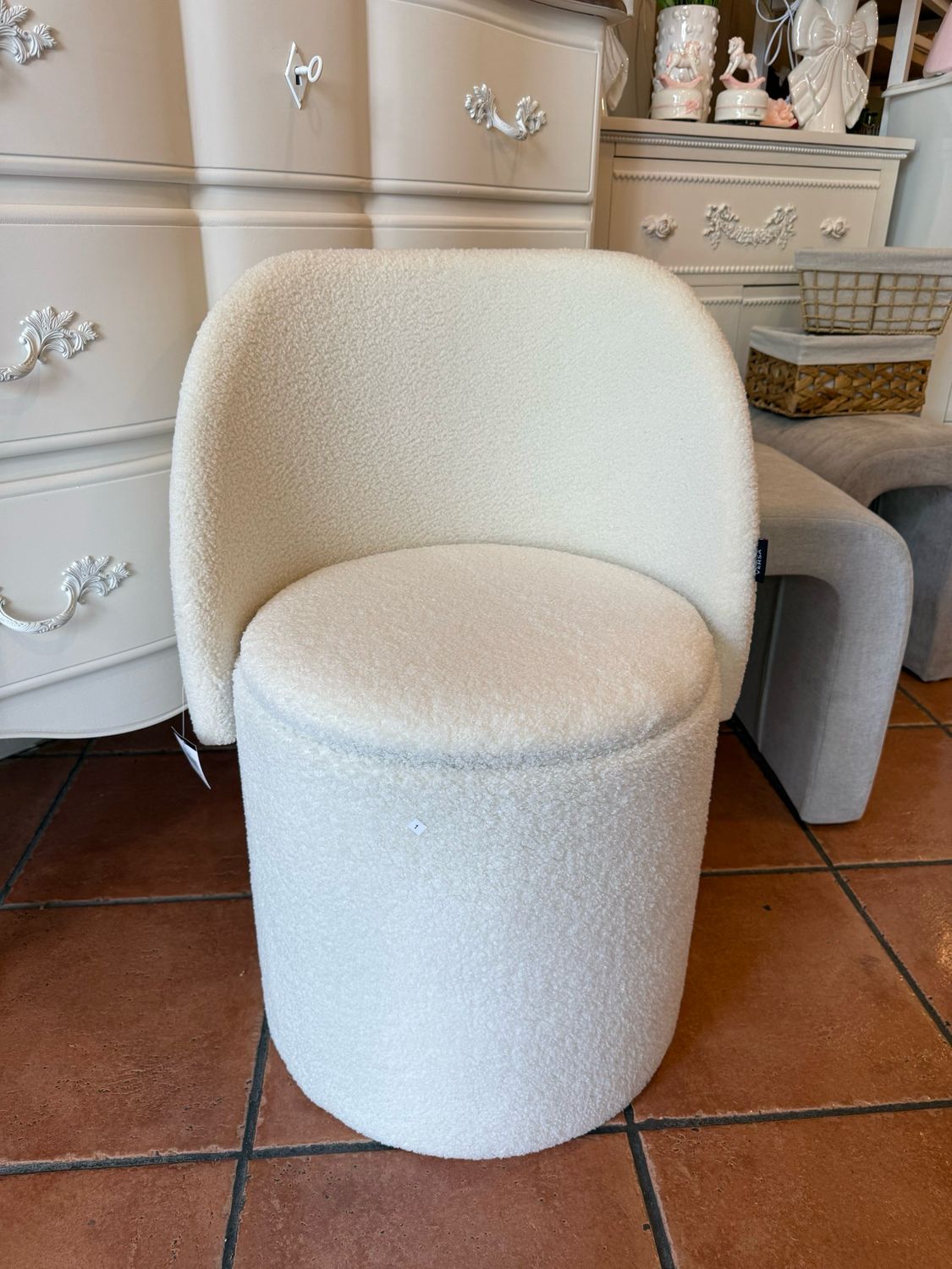 Pouf Seduta schienale contenitore