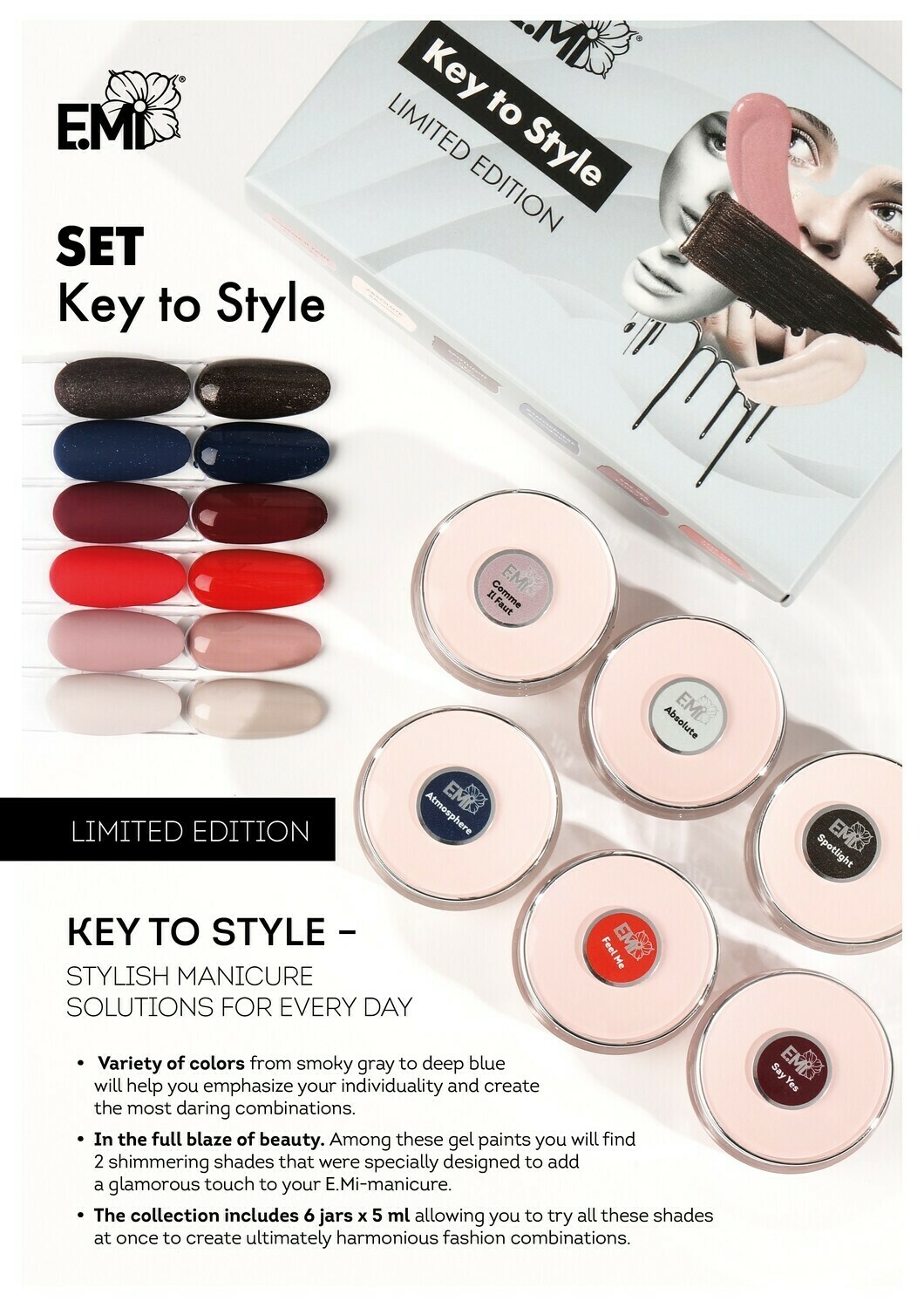 Gel Paints Zestaw Key to Style