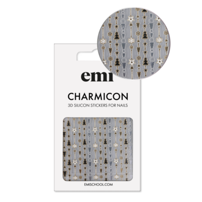 Charmicon 3D Silicone Stickers 200 Garland