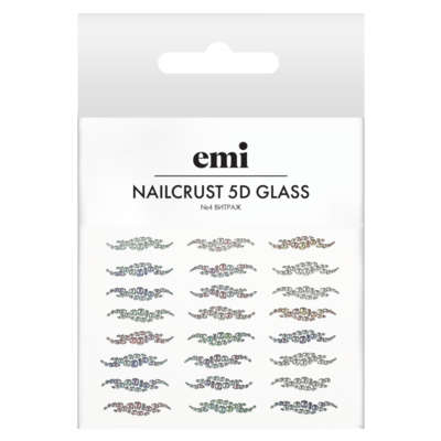Naklejki wodne NAILCRUST 5D GLASS Stained glass 4