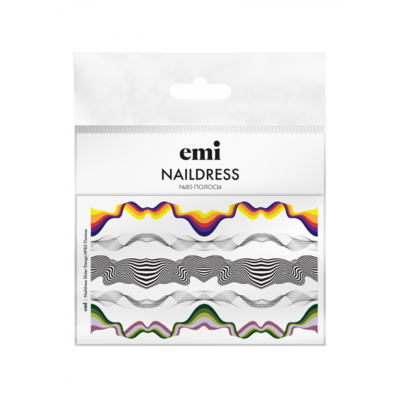 Naklejki wodne Naildress Slider Design Nr. 85 Stripes