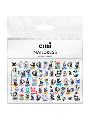 Naildress Slider Design #104 Cheeky Play