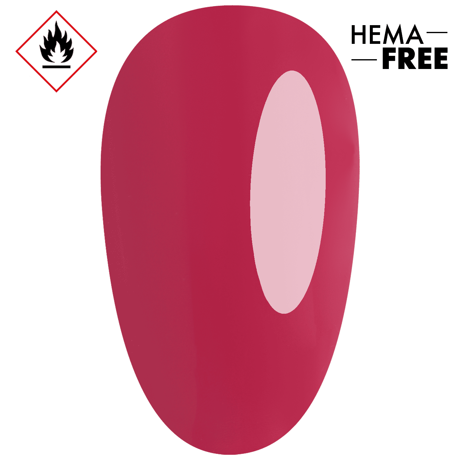 Lakier klasyczny E.MiLac Ultra Strong #191 Raspberry Revolution, 9 ml
