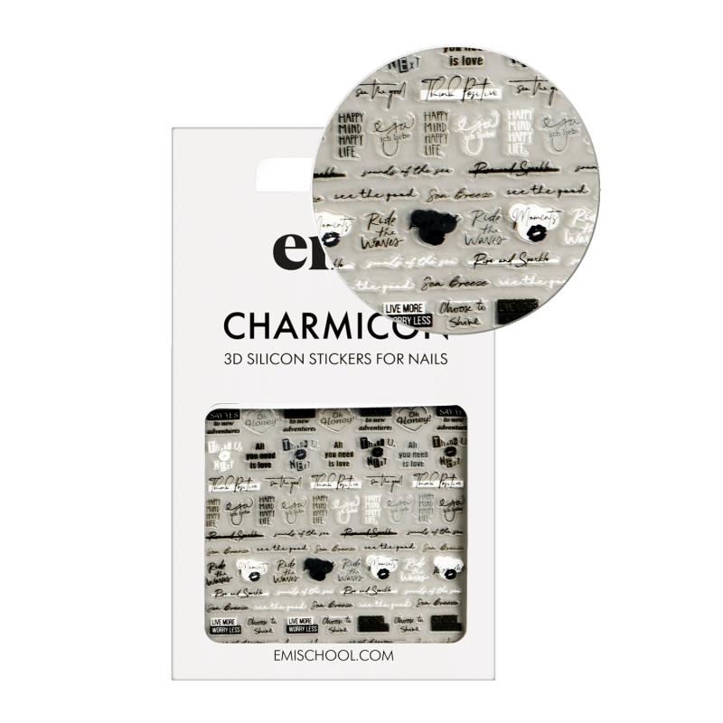 Silikonowe naklejki 3D Charmicon #249 Grace