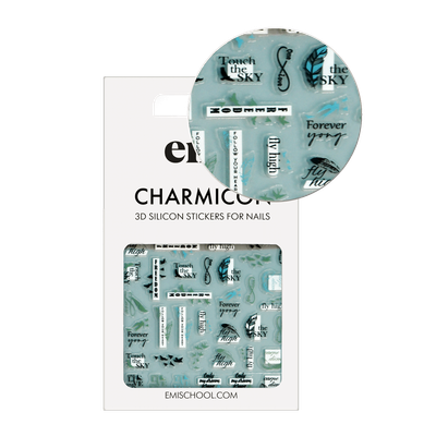 Silikonowe naklejki 3D Charmicon #253 Fly