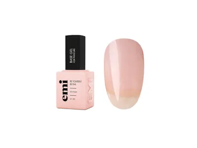 Baza do lakierów hybrydowych E.MiLac Base Gel do pedicure 9 ml