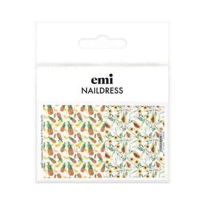 Naklejki wodne Naildress Slider Design #131 Banana Republic Naklejki wodne Naildress Slider Design #131 Banana Republic