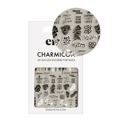Silikonowe naklejki 3D Charmicon #252 Savanna