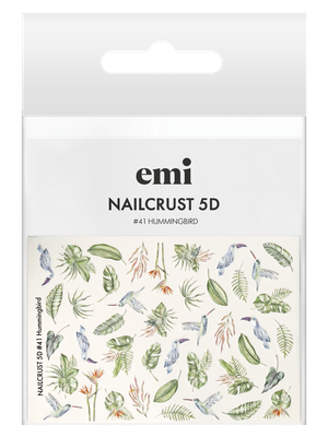 Naklejki wodne NAILCRUST #41 Hummingbird