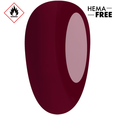 Lakier klasyczny E.MiLac Ultra Strong #175 Brave Bordeaux, 9 ml