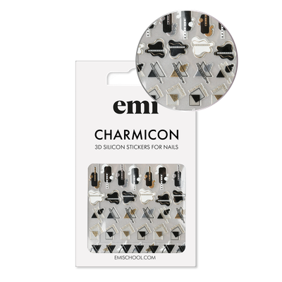 Silikonowe naklejki 3D Charmicon #237 Optim
