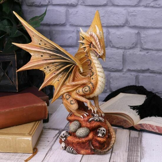 Adult Desert Dragon Figure / Statue 24.5cm by Anne Stokes