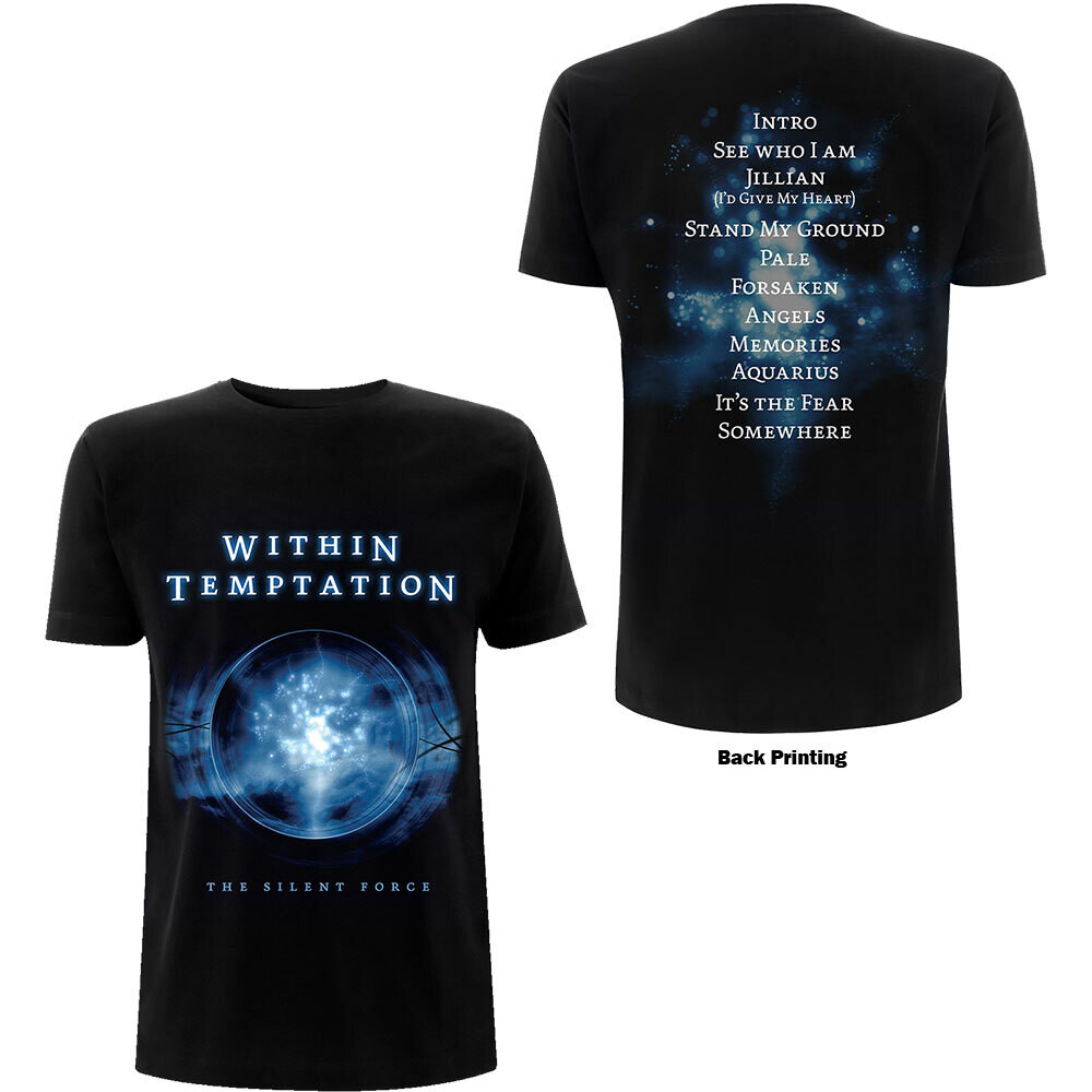 Within Temptation Silent Force Tracks T-shirt