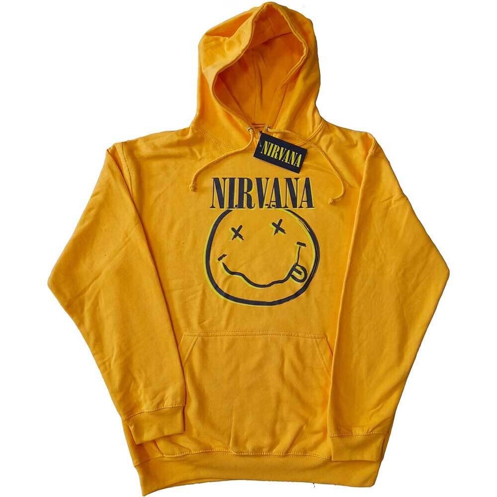 Nirvana Smiley Yellow PULLOVER HODDY HOODIE