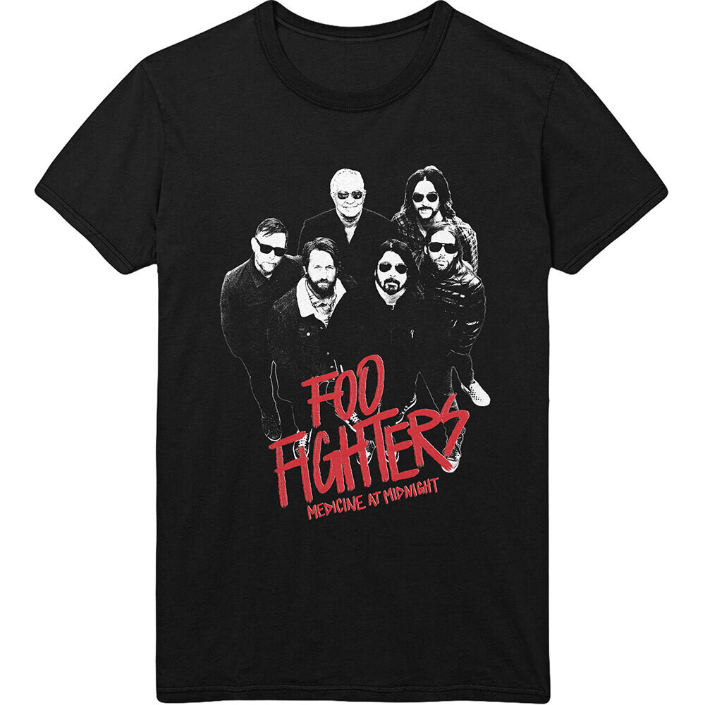 Foo Fighters Medicine At Midnight Band Photo T-shirt