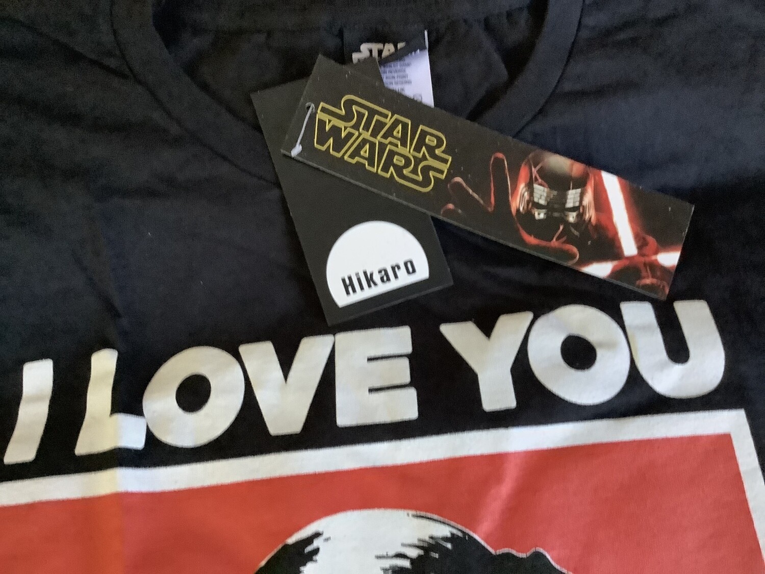 Star Wars Princess Leia I Love You T-shirt