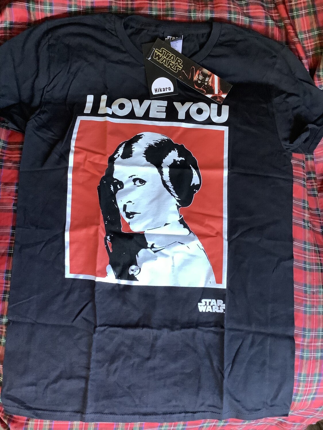 Star Wars Princess Leia I Love You T-shirt