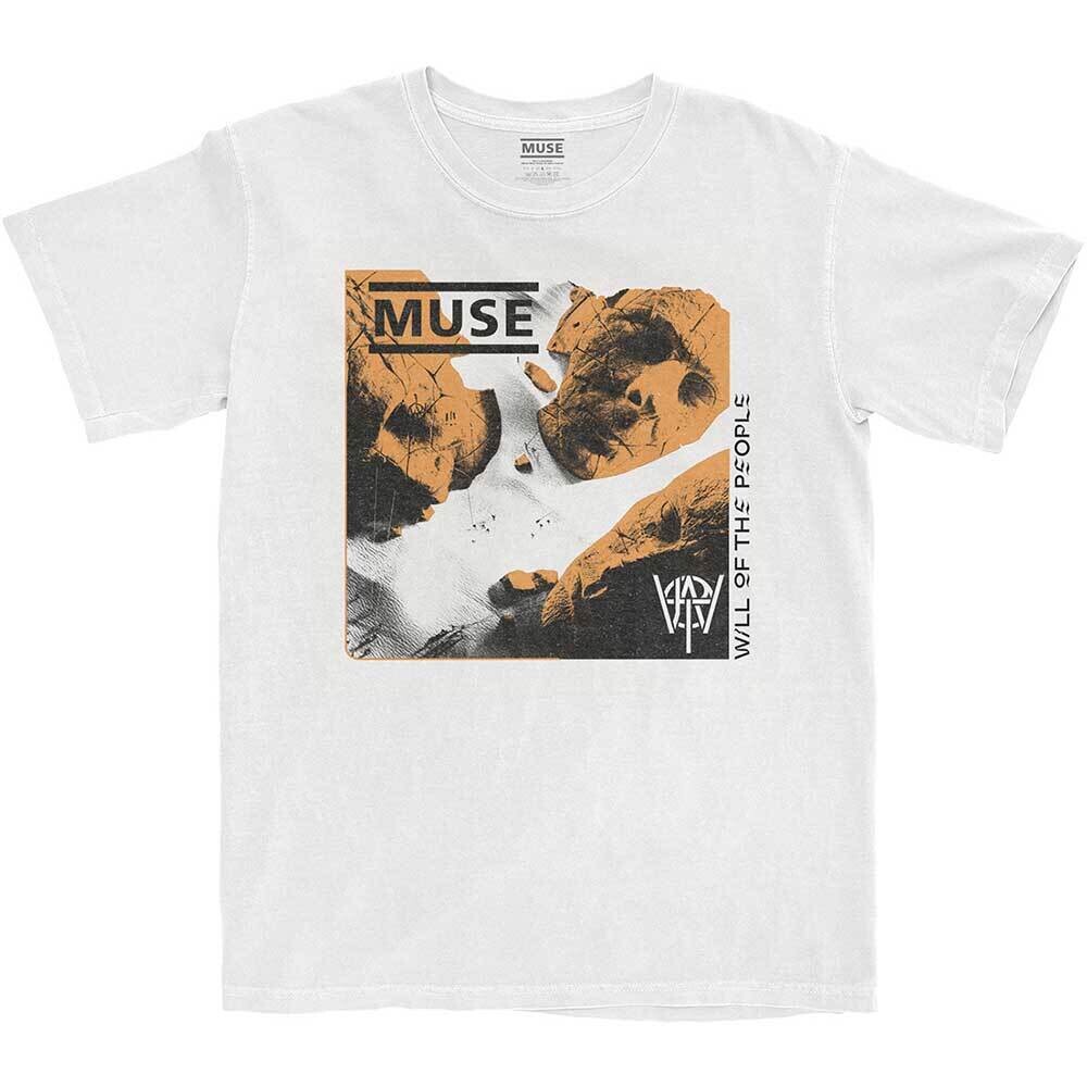 Muse Will Of The People Album Cover White T-shirt