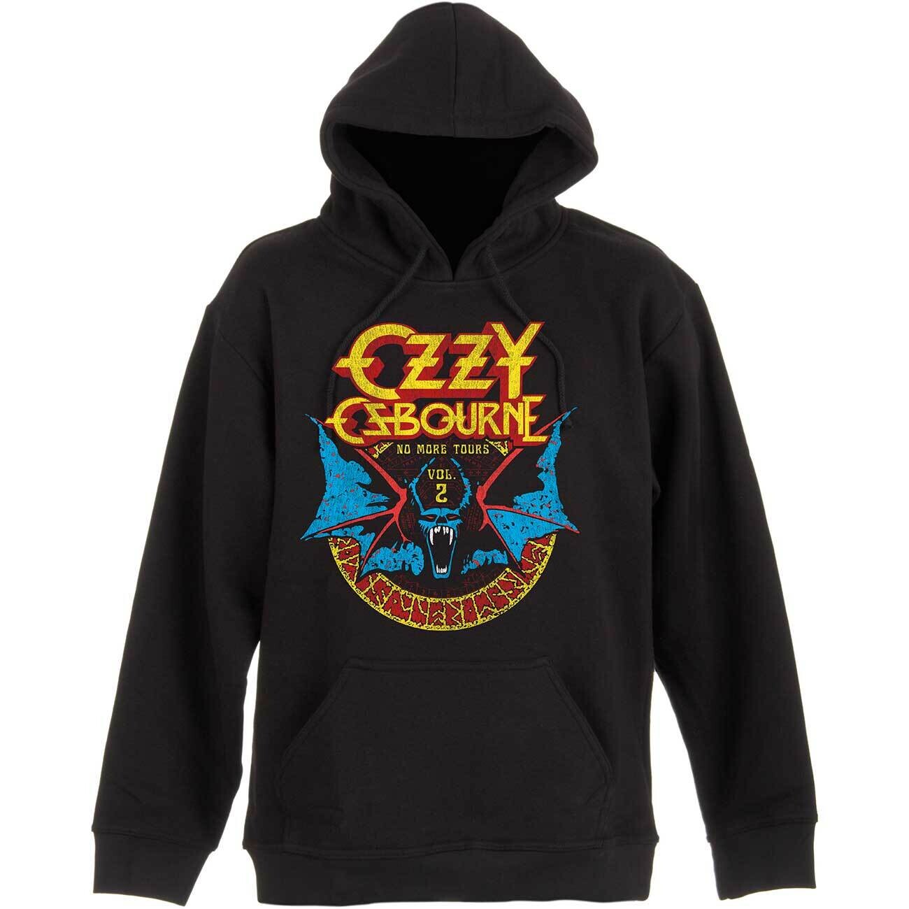 Ozzy Osbourn Bat No More Tours  PULLOVER HOODY HOODIE
