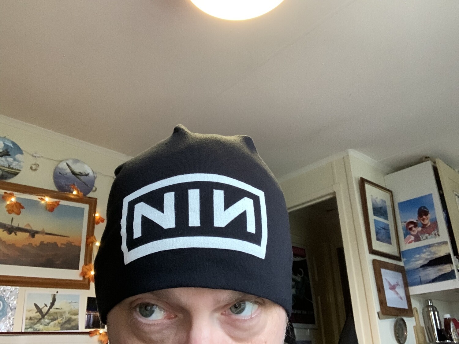 Nine Inch Nails NIN Logo Beanie Hat