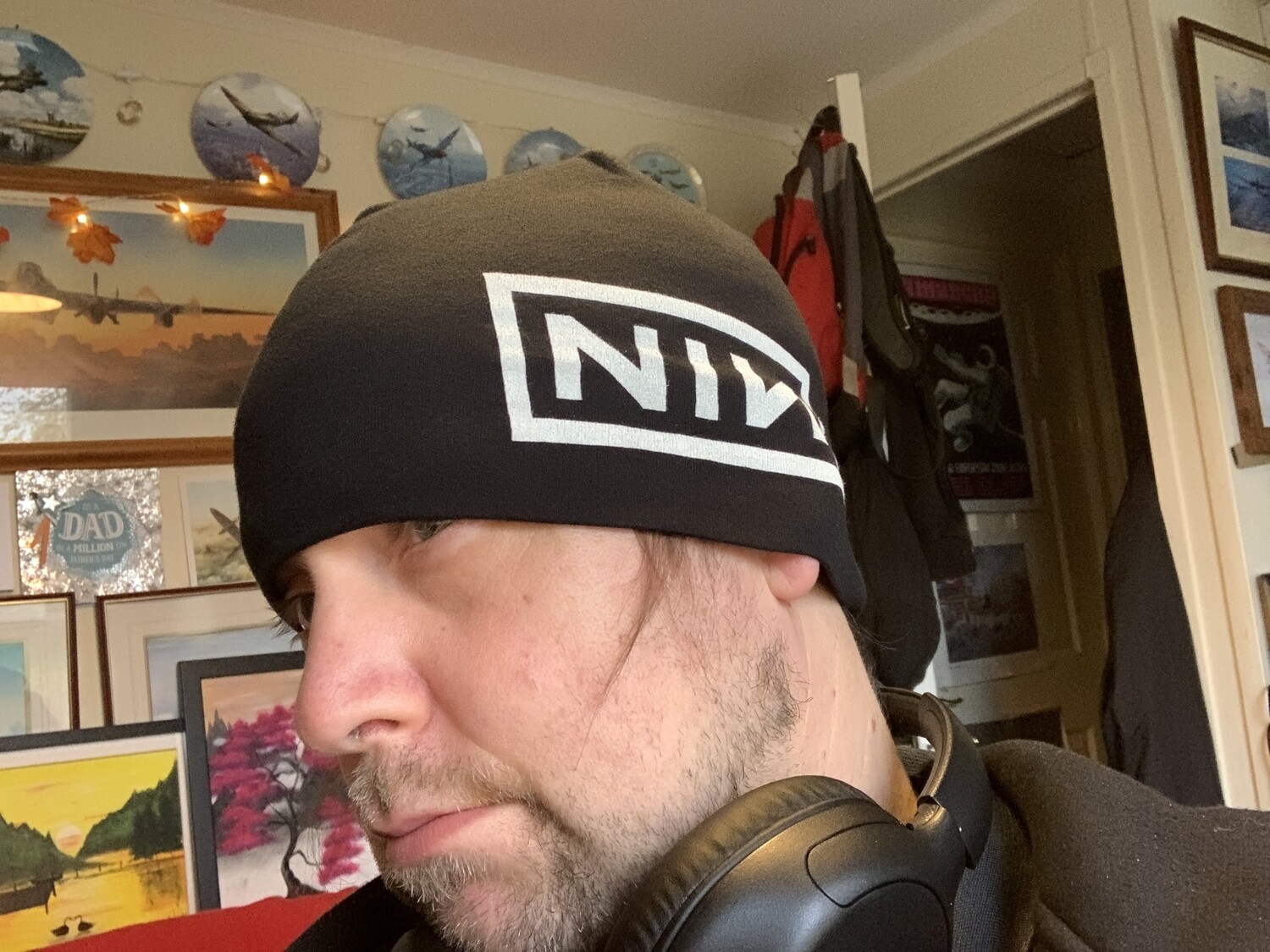 Nine Inch Nails NIN Logo Beanie Hat