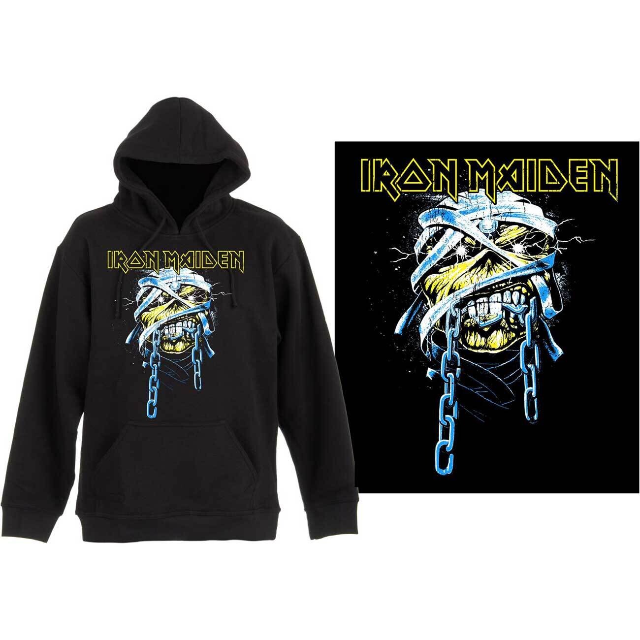 Iron Maiden Powerslave Artefact Style PULLOVER HOODY HOODIE