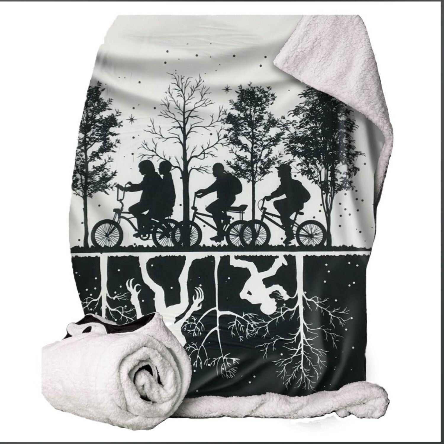 Stranger Thing Fleece Blanket / Throw