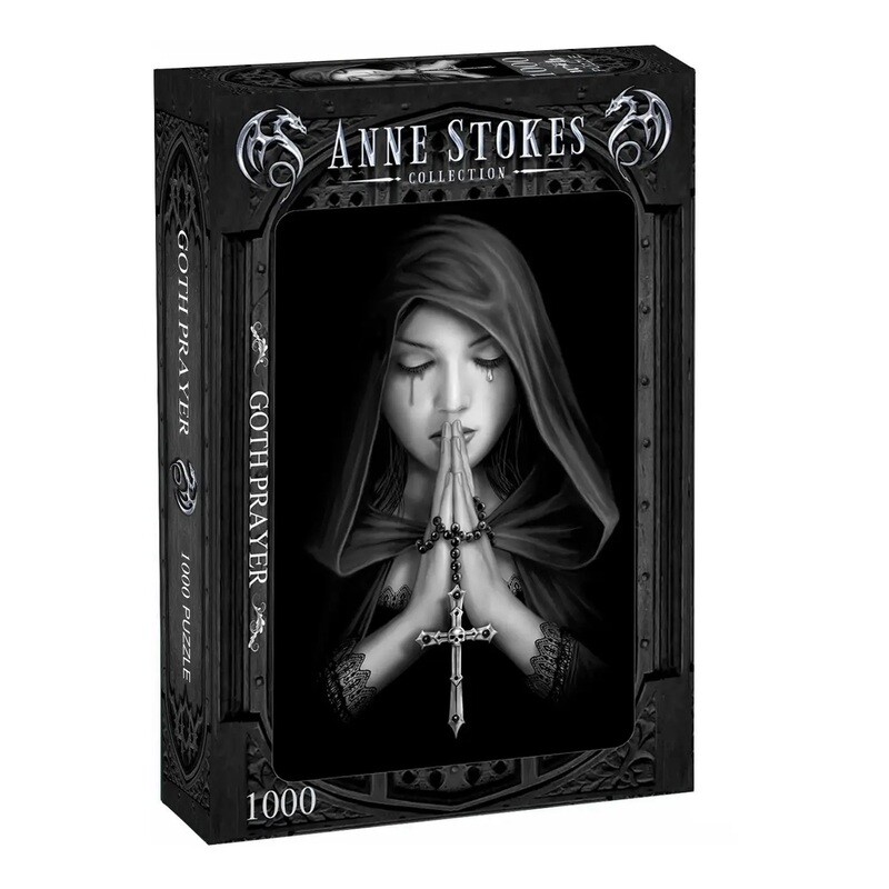 Goth Prayer 1000 Piece Gothic Official Anne Stokes Jigsaw Puzzle