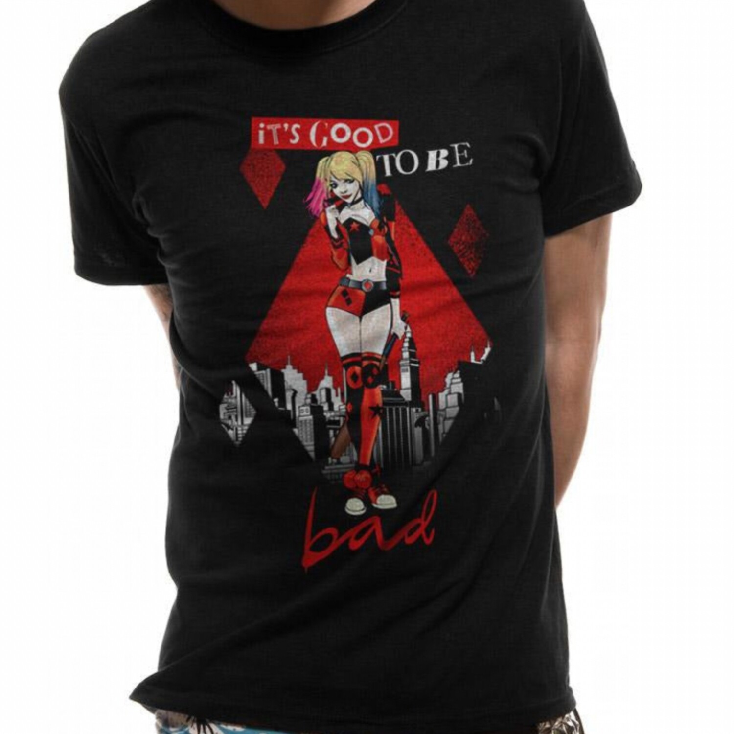 Harley Quinn Good to be Bad Batman T-shirt Warner Brothers DC Comics