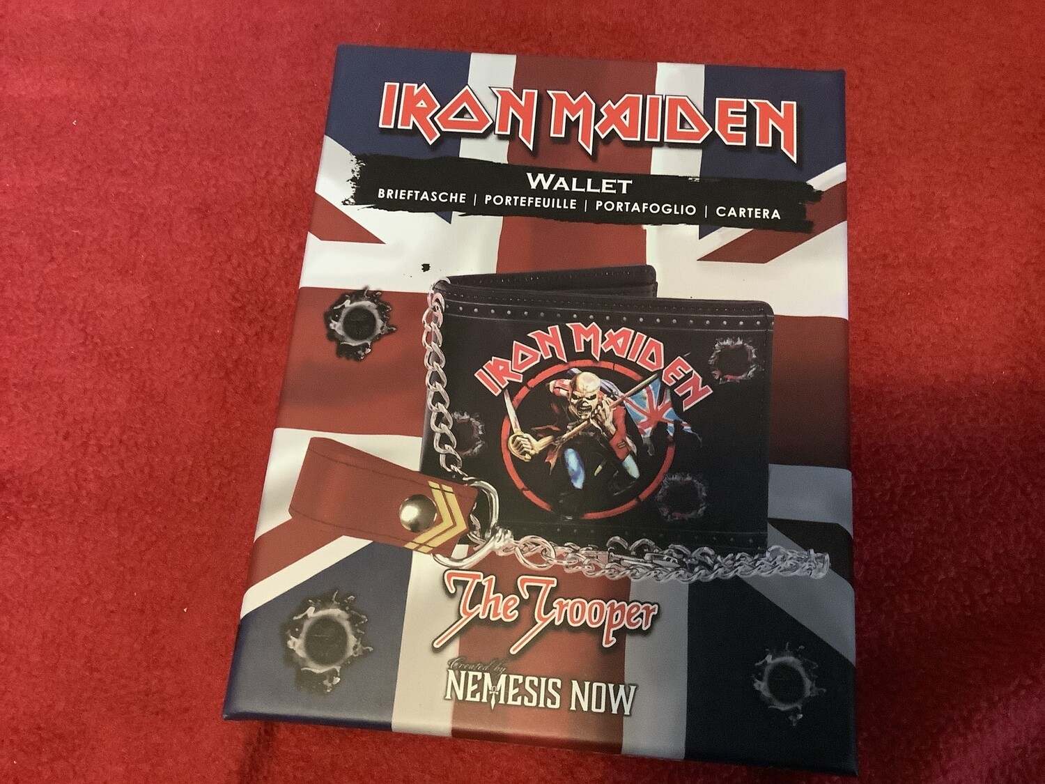 Iron Maiden The Trooper Wallet