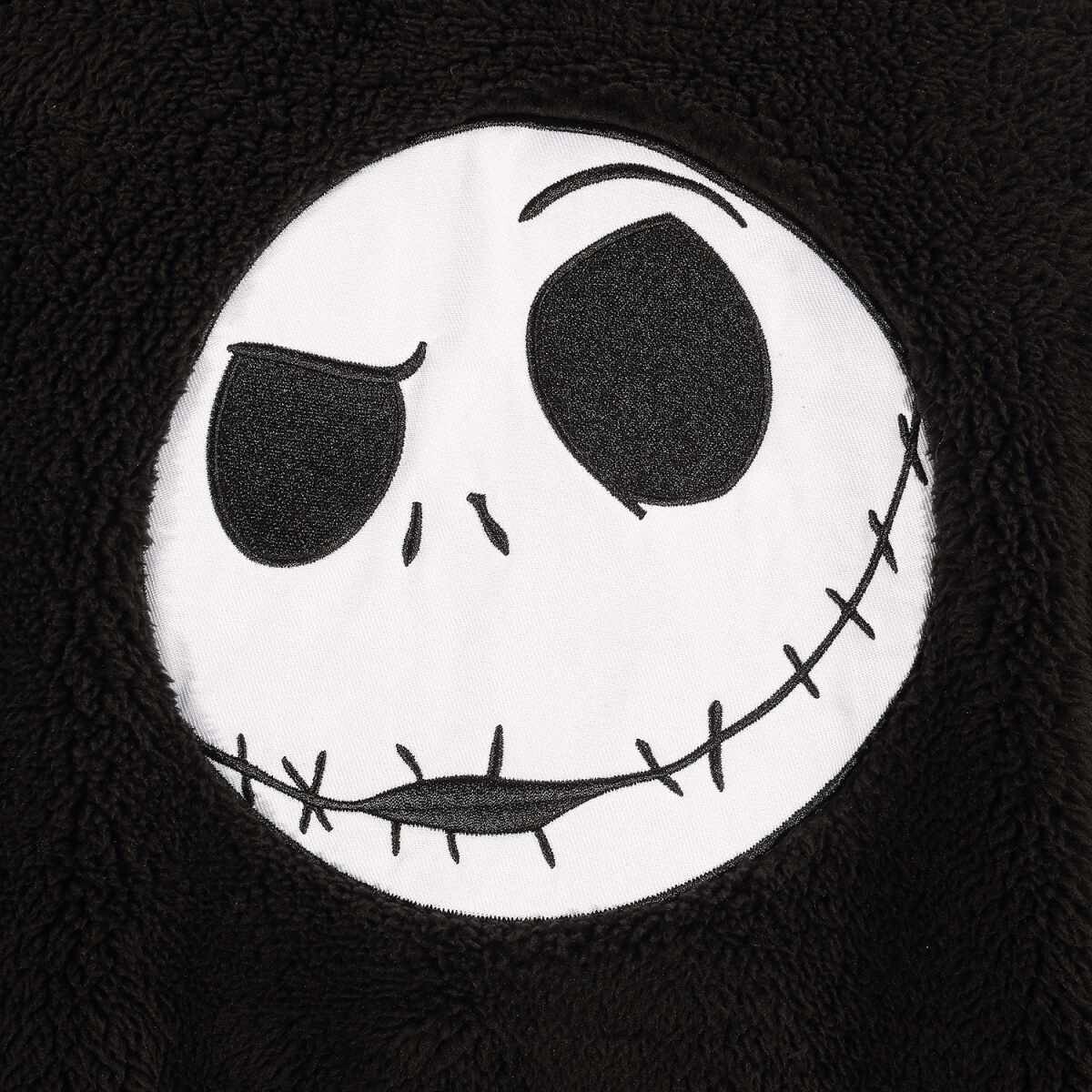 The Nightmare Before Christmas Jack Aldult Fleece Black Dressing Gown