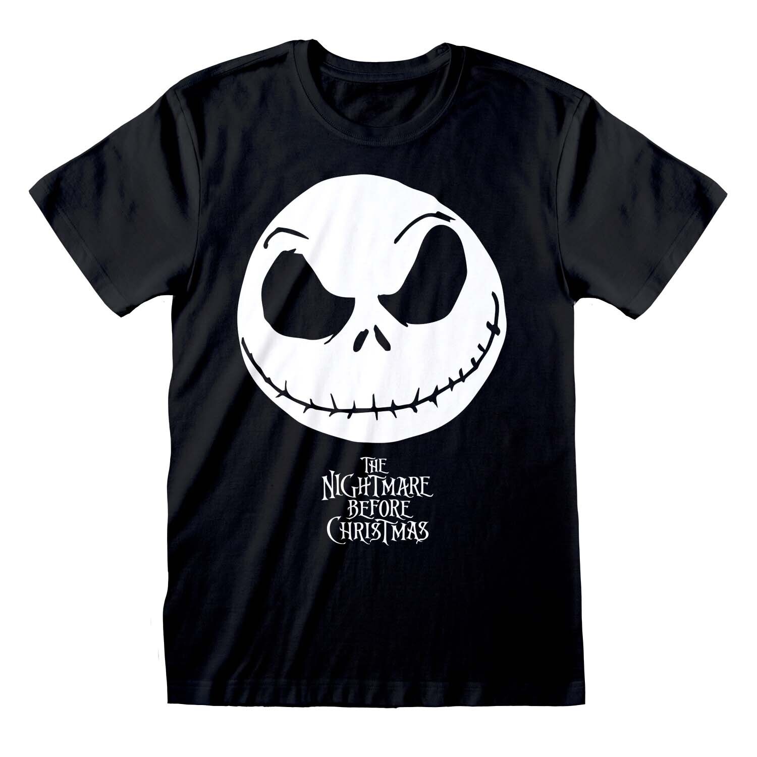 Nightmare Before Christmas Jack Face T-shirt