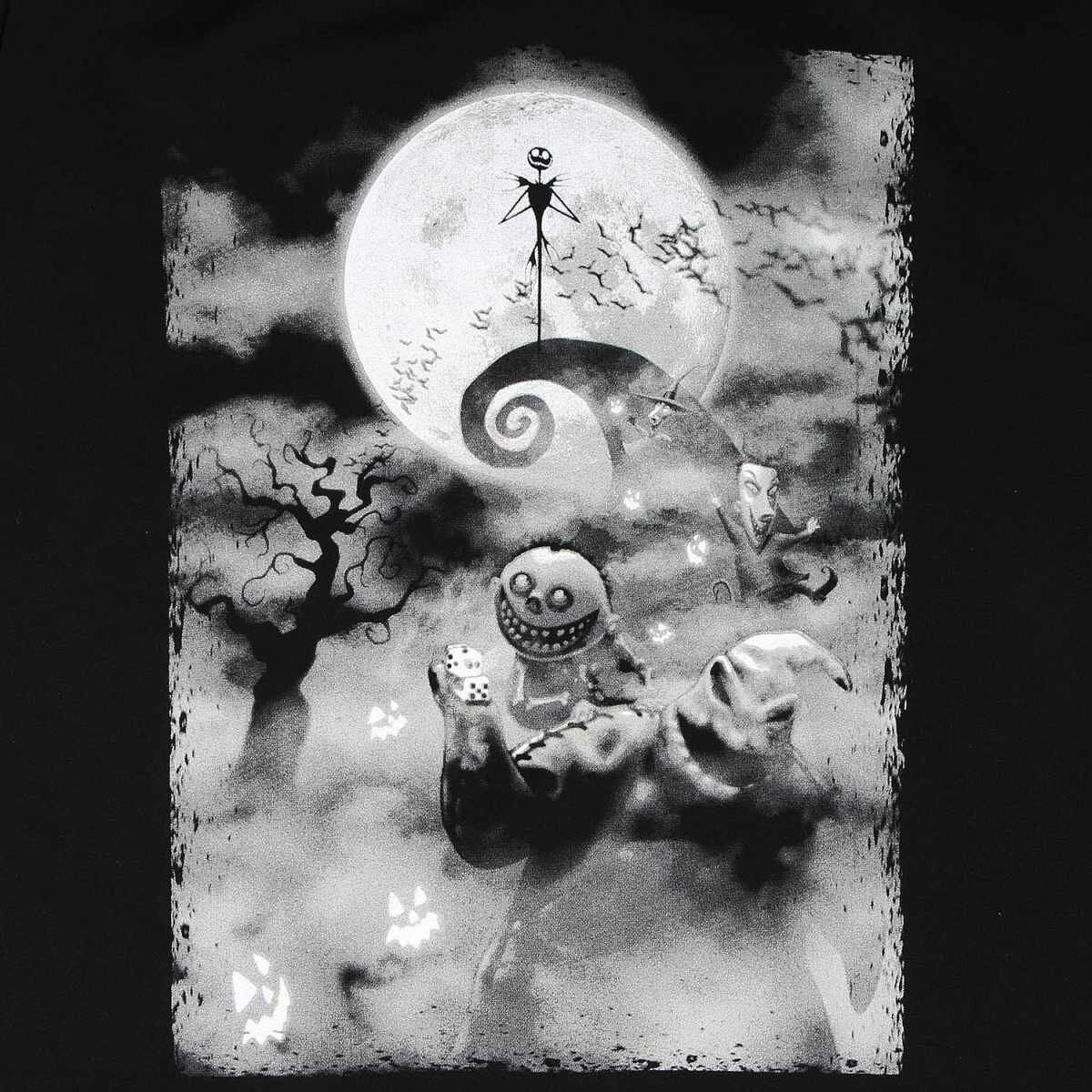 The Nightmare Before Christmas Monster Official Disney PULLOVER HOODY HOODIE