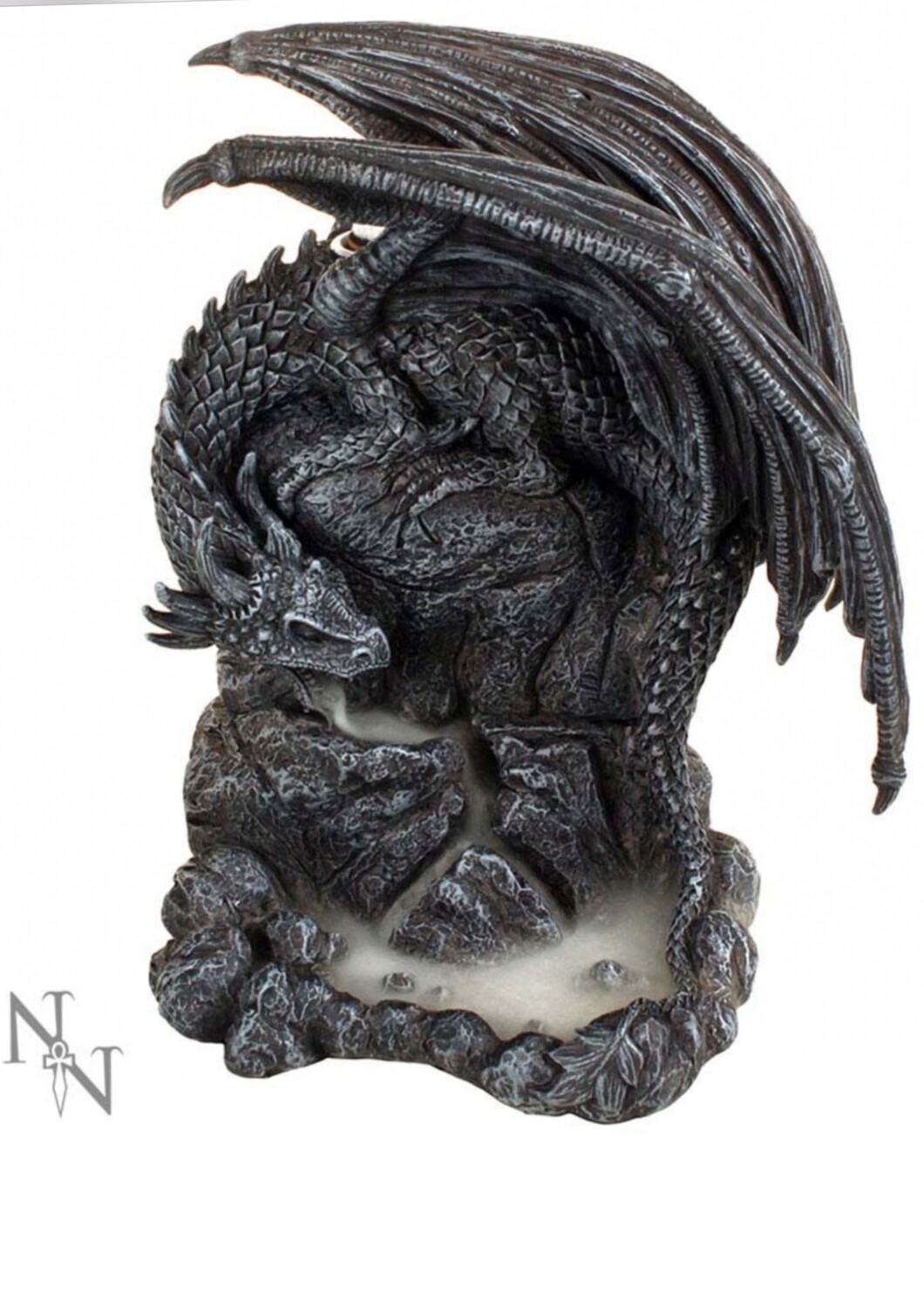 Dragon Pool Backflow Incense Burner 19cm