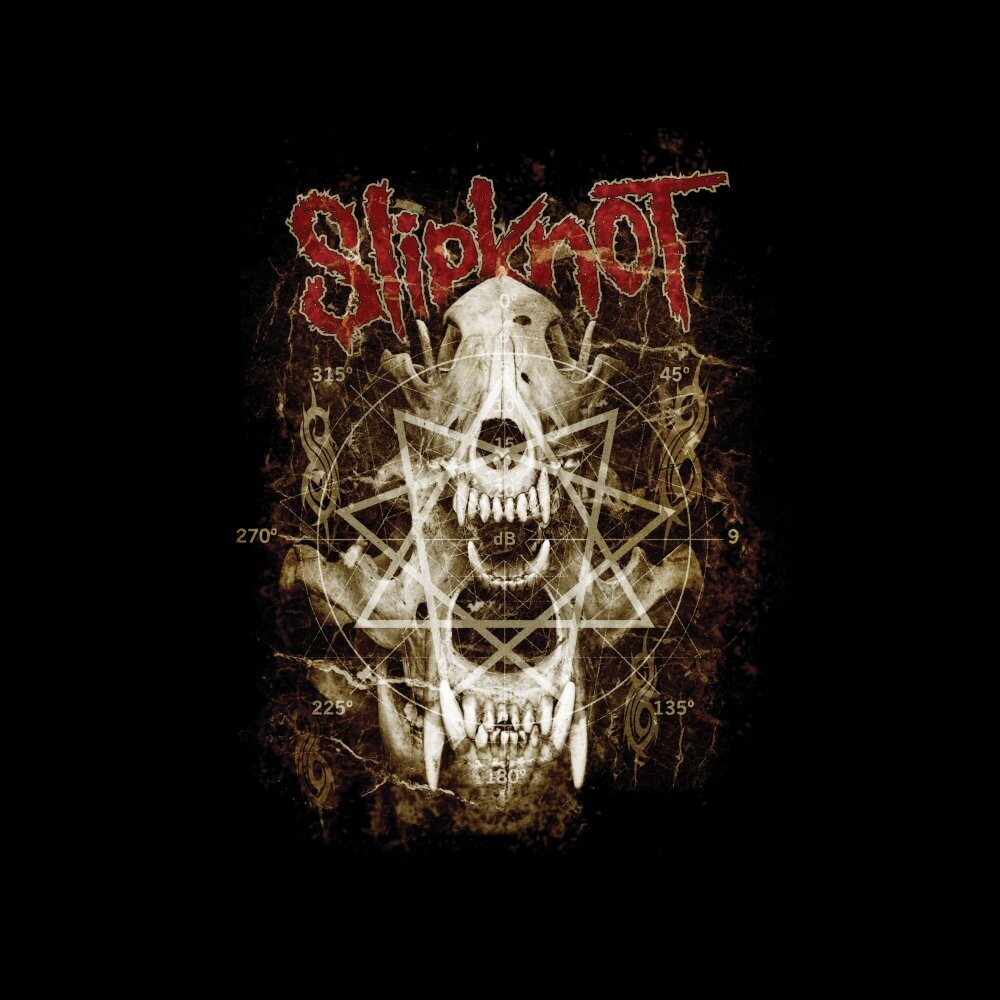 Slipknot Skull Teeth Zip Hoodie Hoody