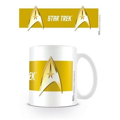Star Trek Gold Logo Mug