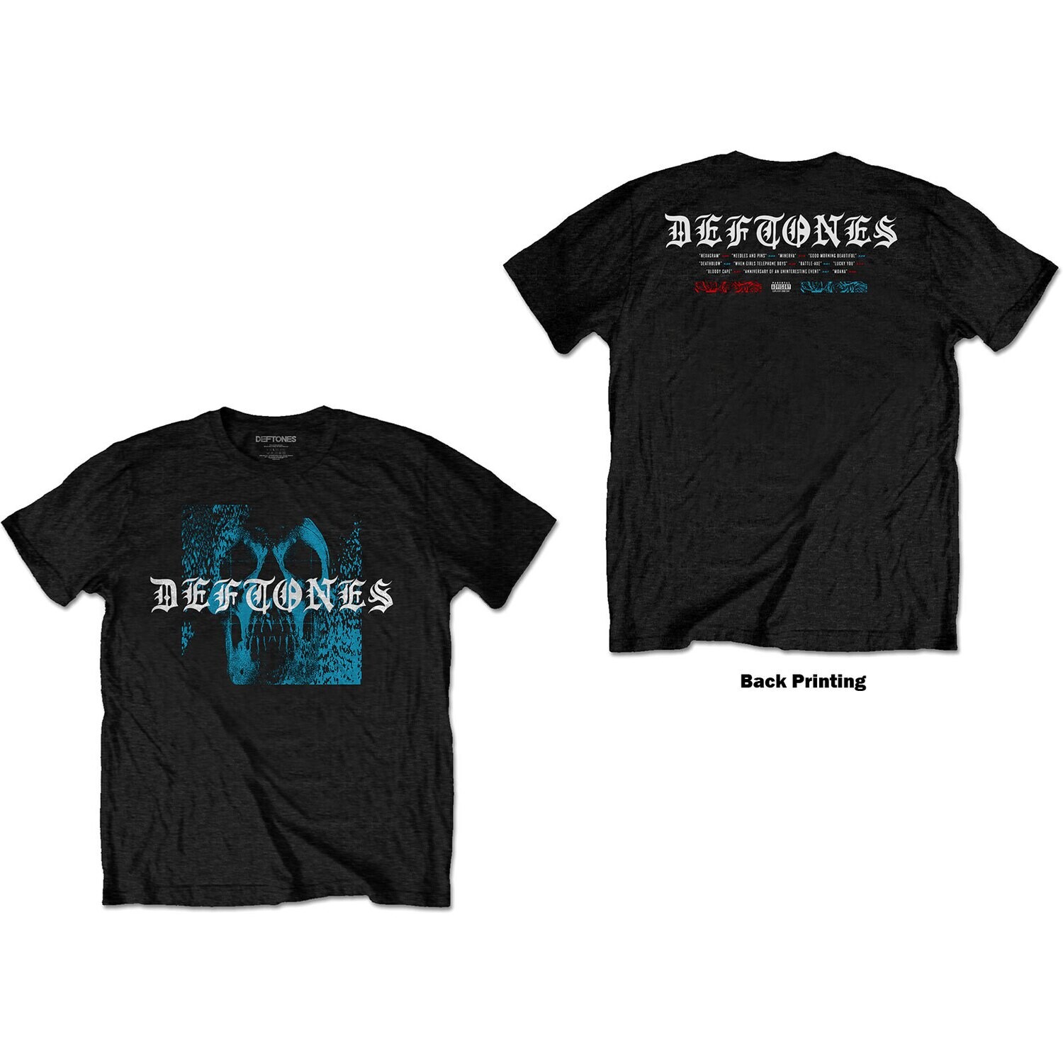 The Deftones Album Skull T-shirt