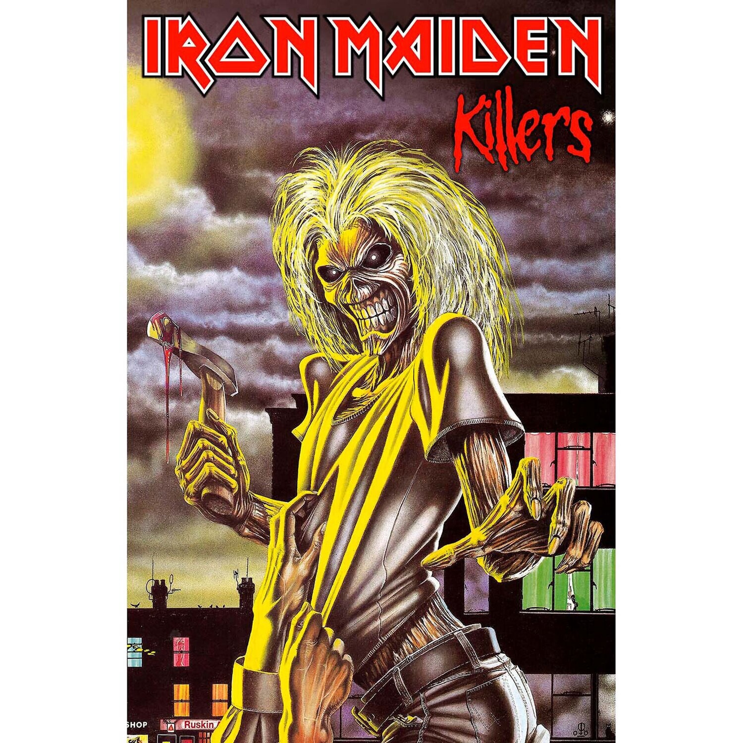 Iron Maiden Killers Textile Poster/Flag 70 x 106cm 27 Inches