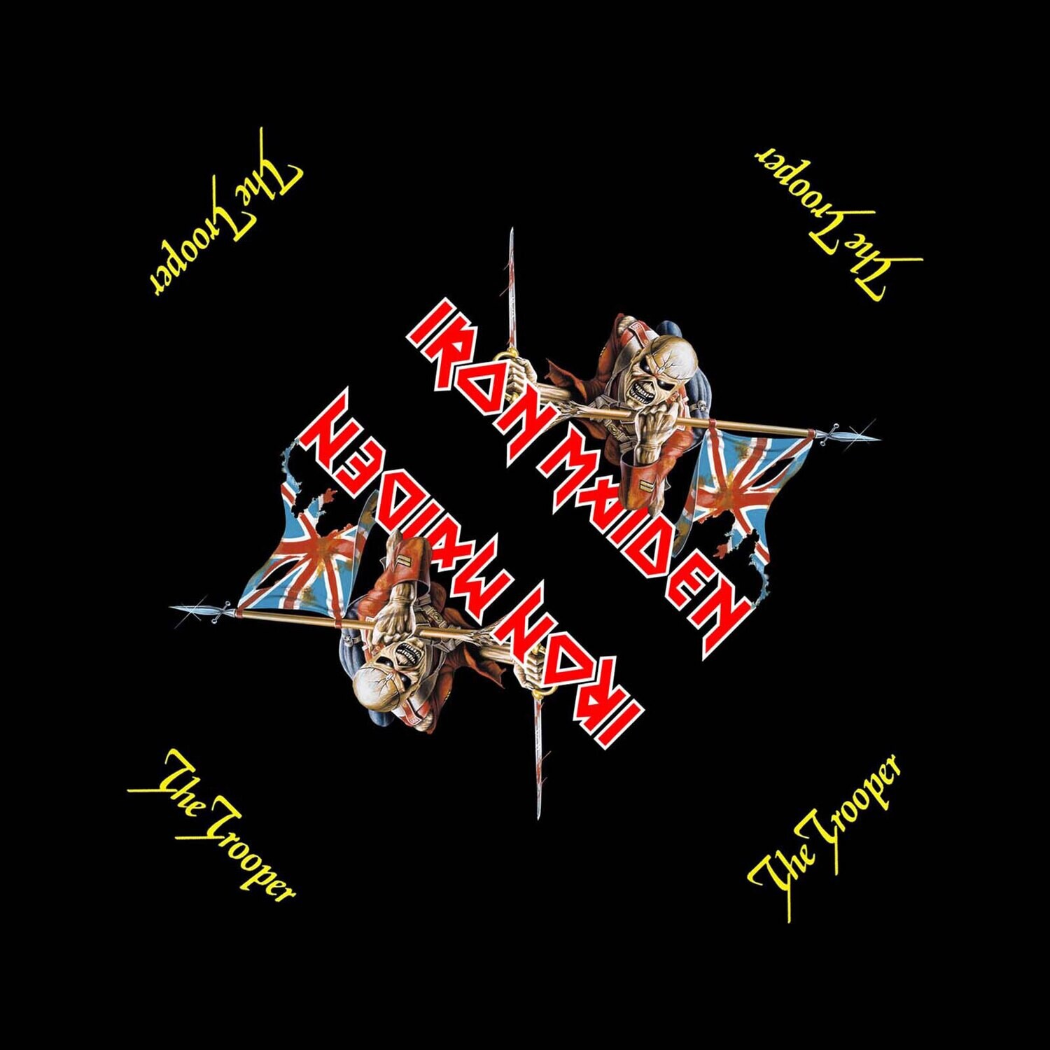 Iron Maiden Th Trooper 550mm x 550mm  Bandanna