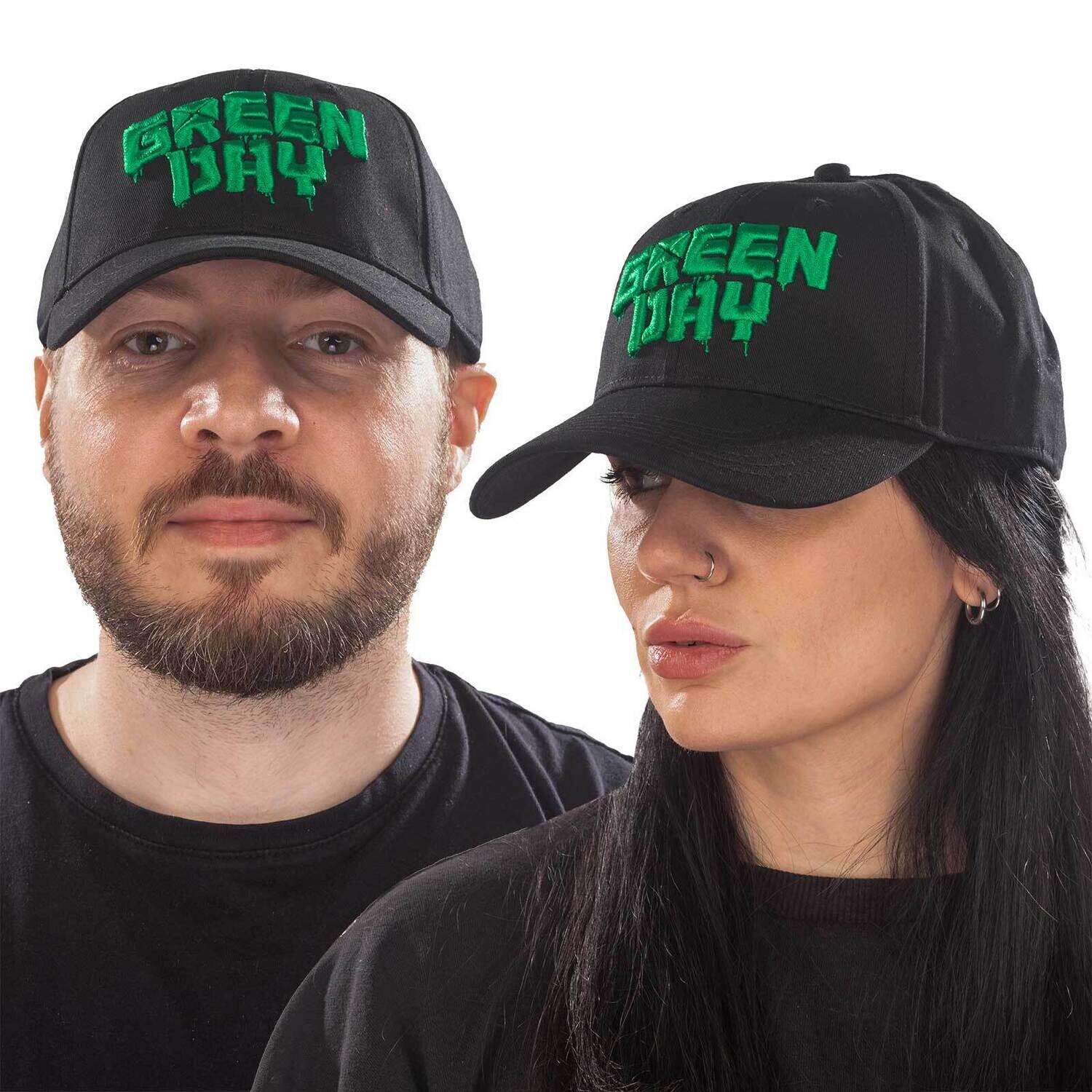 Green Day Drip Logo Baseball Cap